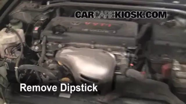 2006 Toyota Camry LE 2.4L 4 Cyl. Oil Check Oil Level